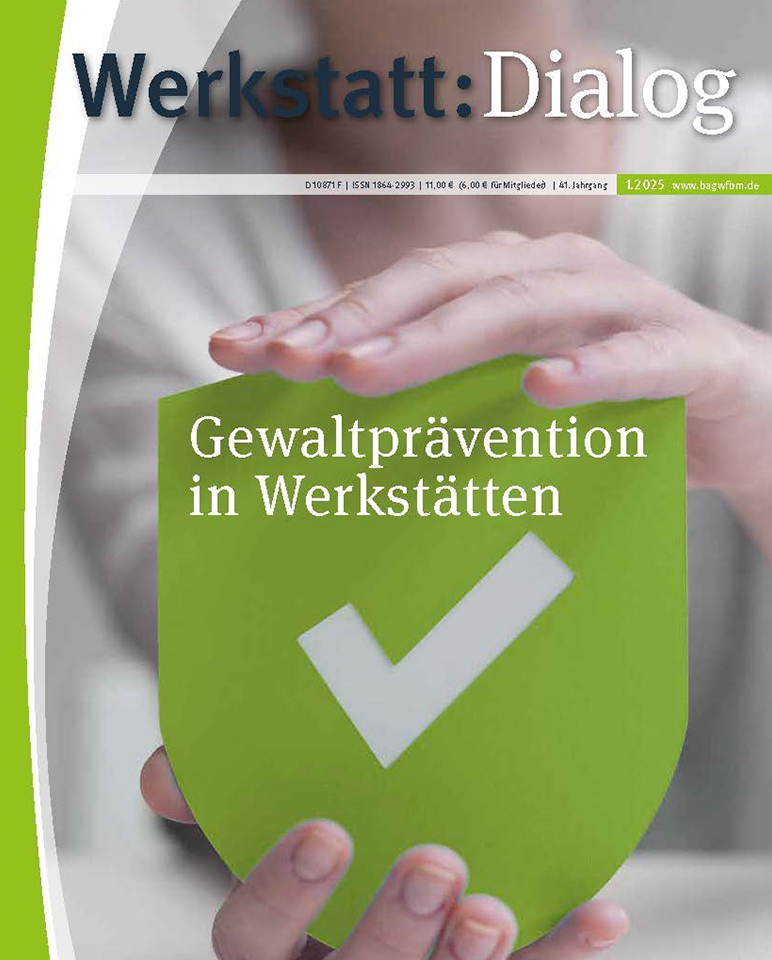 Cover Werkstatt Dialog Ausgabe 1 2025