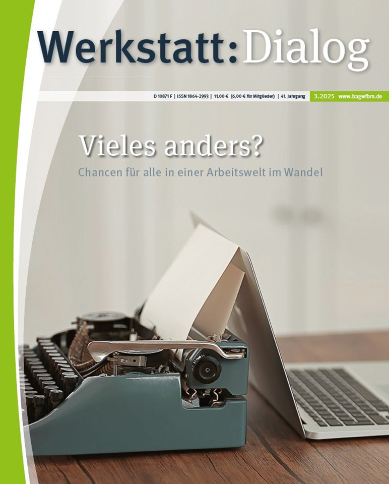 Cover Werkstatt Dialog Ausgabe 3 2025