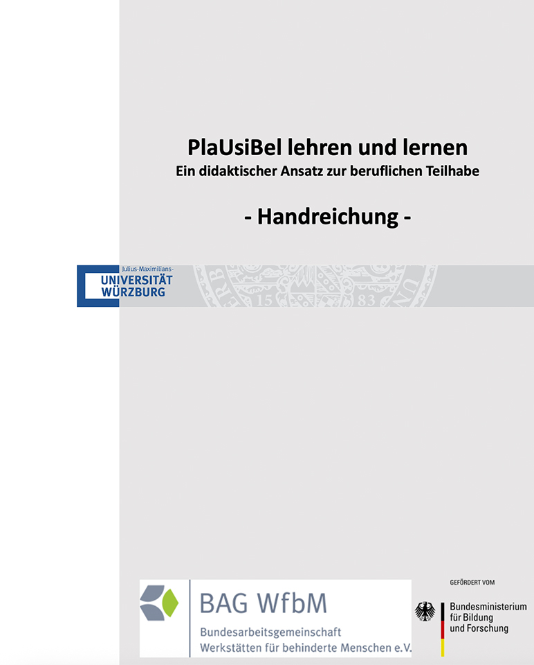 Cover Handreichung Plausibel lehren und lernen