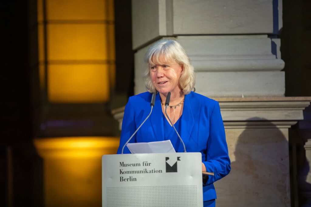 Andrea Stratmann bei der 50 Jahre BAG WfbM Feier