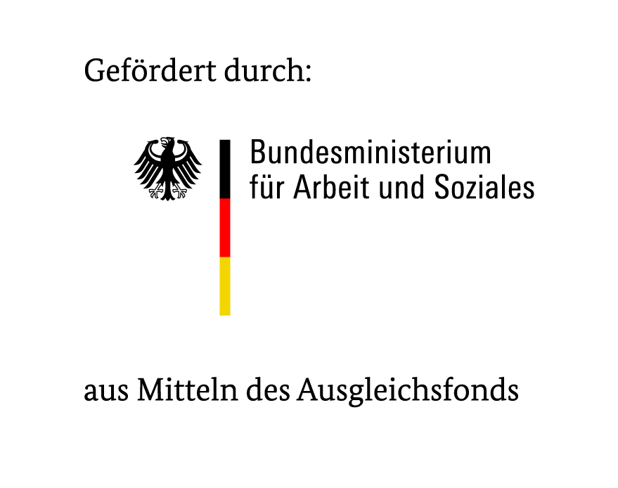 Förderlogo Bundesminitserium für Arbeit und Soziales
